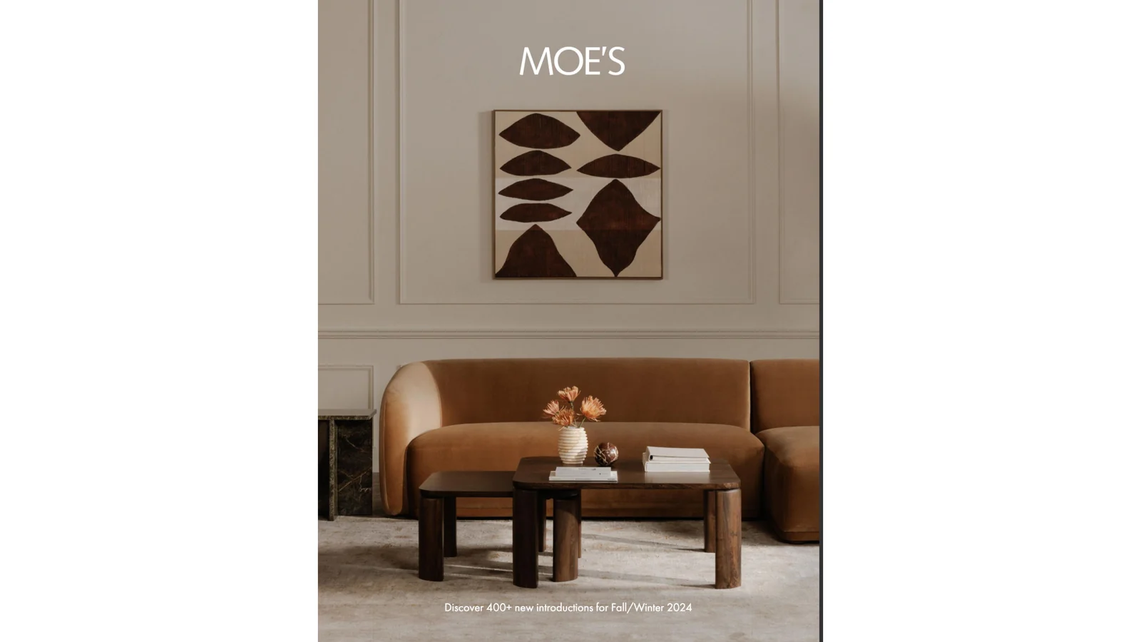 Cover of the Moe's FW24 lookbook PDF